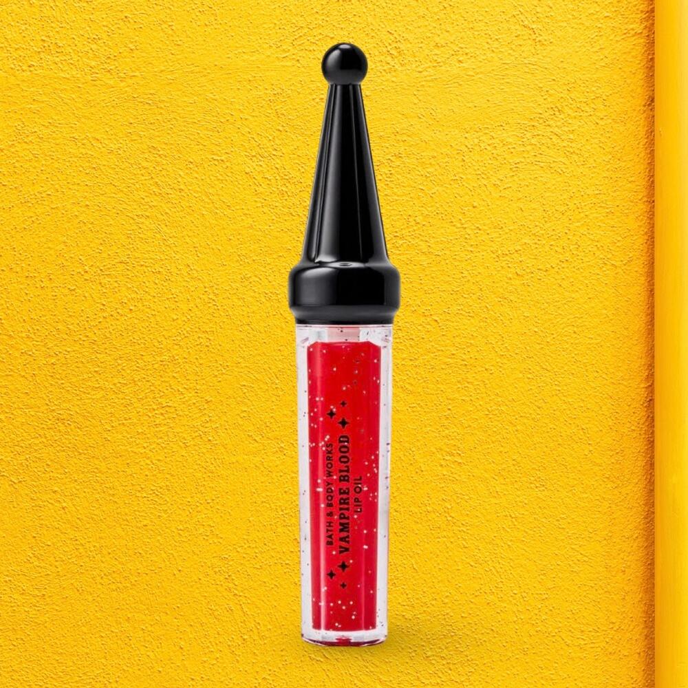 Bath & Body Works Vampire Blood Lip Oil Gloss Halloween Carnival Theme New